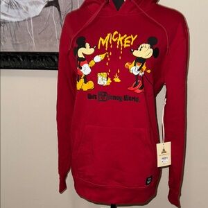 VANS Disney Red Mickey Mouse Sweatshirt